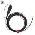 Manufacturing Round Fiber Optic Cable Patch Cord/fiber pigtail With Waterproof LC DX Connector Compliant With Fullaxs 15m